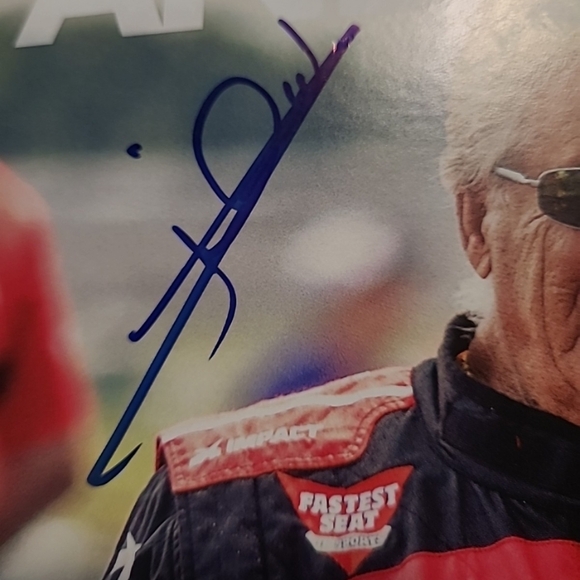 Mario Andretti Autograph - Picture 2 of 3